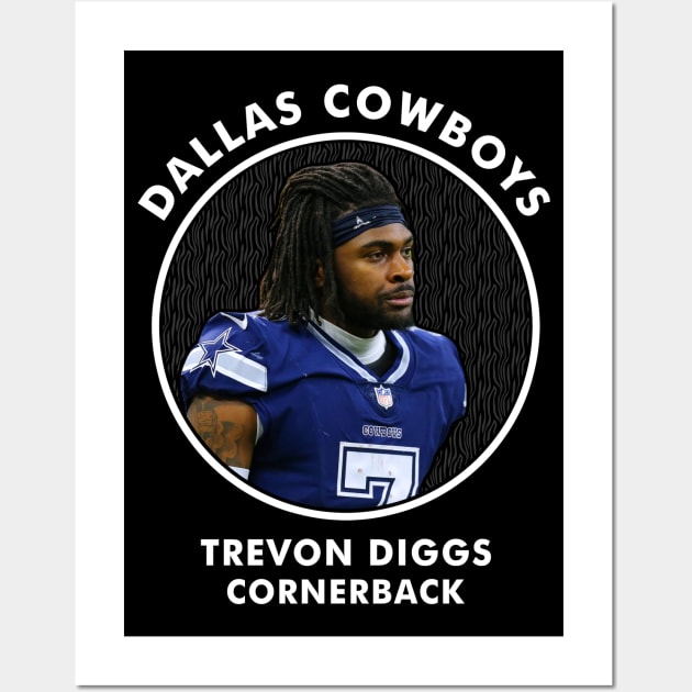 TREVON DIGGS - CB - DALLAS COWBOYS Wall Art by Mudahan Muncul 2022